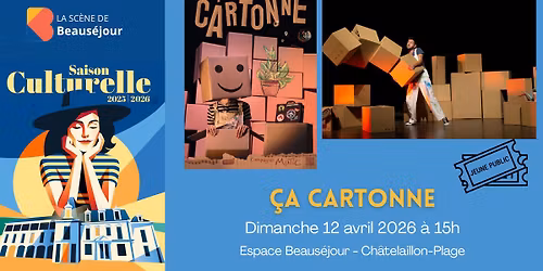 Spectacle \u00e0 Beaus\u00e9jour : Ca cartonne - Jeune public \u2728