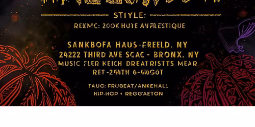 Afro-Halloween DC(Afro-Inspired Late Night Halloween Party Experience)
