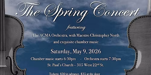 The ACMA Spring Concert