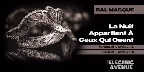 WEEKEND BAL MASQU\u00c9 - \u00c9DITION 2026