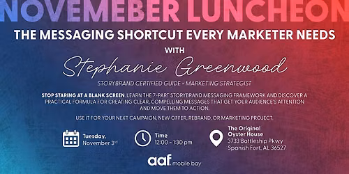 AAF Mobile Bay November Luncheon