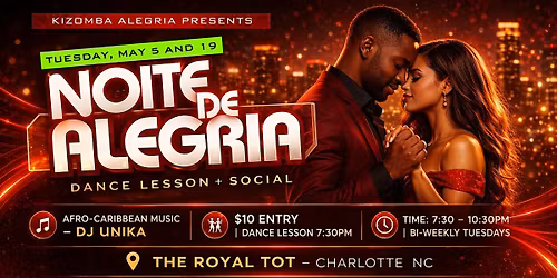 KIZZ ME Dance Night  - Afro-Caribbean Music (Kizomba dance lesson included)