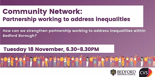 Community Network Event - Partnership Working and Inequality