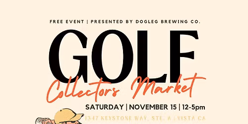 Golf Collectors Market - FREE EVENT