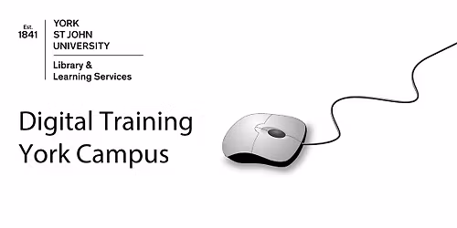 Staff1: Intro to YSJ IT (Thu 4 Dec 2025 15:00-16:00) - York FT208