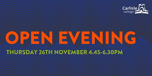 Carlisle College November Open Event