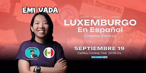 Luxemburgo en Espa\u00f1ol presenta: Show Comedia stand-up con Emi Vada