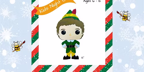 Kids Elf Board Art