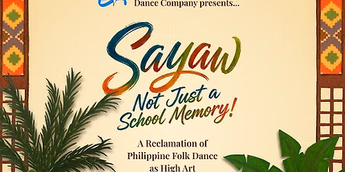 Sayaw: Not Just a School Memory