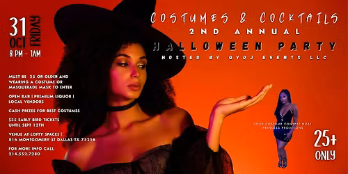 Costumes & Cocktails - 2nd Annual Costume Party