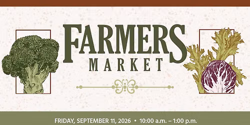 Fall Farmers Market at Wellspring