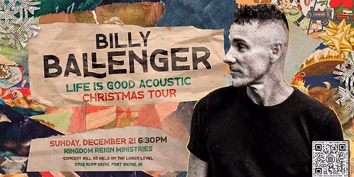 Billy Ballenger - Life is Good Tour | @KRM Fort Wayne