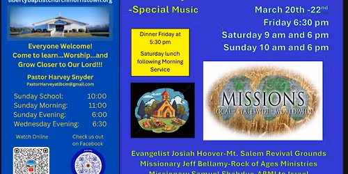 2nd annual Giving By Faith Missions Conference