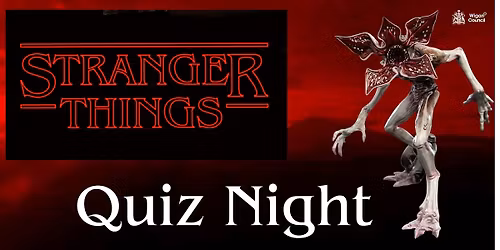 Stranger Things Quiz Night at Leigh library!