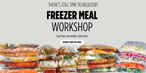December Freezer Meal Workshop (3 meals for 2)