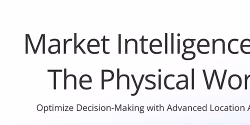 Using Location Intelligence & Foot Traffic Data to Grow Your Retail Business