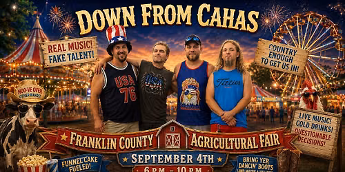 Down From Cahas Rocks The Franklin County Agricultural Fair
