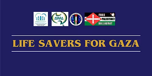 Life Savers for Gaza: Ballarat Community Dinner