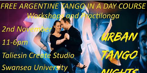 Argentine Tango in a Day Course: Workshops and Practilonga ( 2nd November)