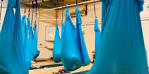 Aerial Sound Bath & Gentle Yin Yoga Flow: Edinburgh, 21st Feb 12.45-2.15pm