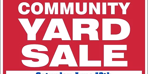 Salvage Church Annual Community Yard Sale