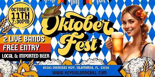 OKTOBERFEST IN THE KEYS  AT ISLAND GRILL