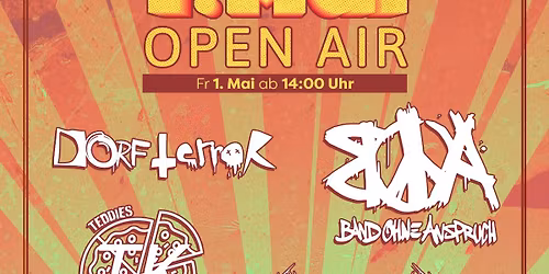 11. GROSSE 1. MAI OPEN AIR \/\/ Im B\u00e9i Ch\u00e9z Heinz
