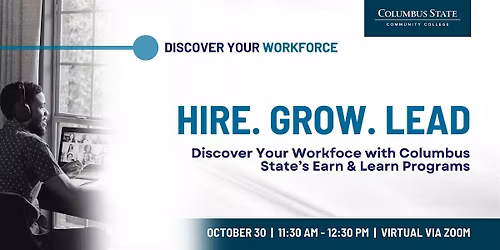 Virtual Webinar: Hire. Grow. Lead.