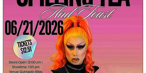 Spill the tea and toast drag brunch