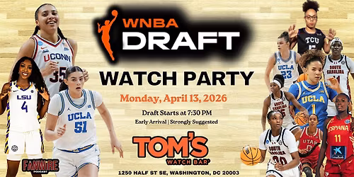 WNBA 2026 Draft Watch Party