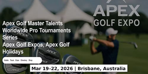 Golf Master Talents Apex Tours Global Fame & Prices in Brisbane, Australia