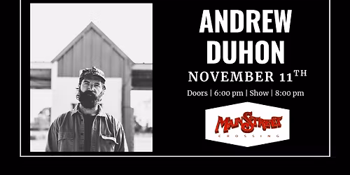 Andrew Duhon | LIVE at Main Street Crossing