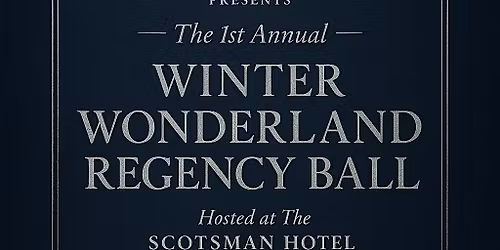 Winter Wonderland  A Regency Christmas Ball