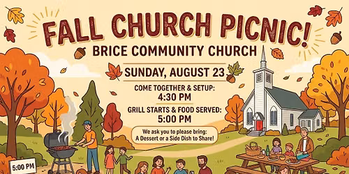 Fall Church Picnic!