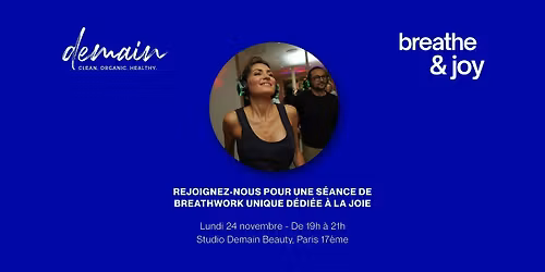 Breathwork : activez votre joie avec Breathe & Joy