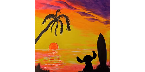 Alien Sunset - Paint and Sip in Norfolk | Classpop!\u2122