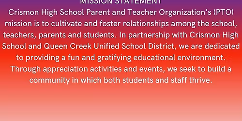 Crismon PTO - Board Elections