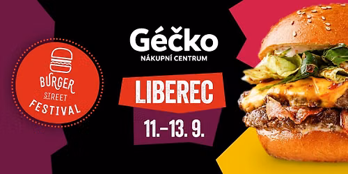 Burger Street Festival Liberec — Nákupní centrum Géčko Liberec