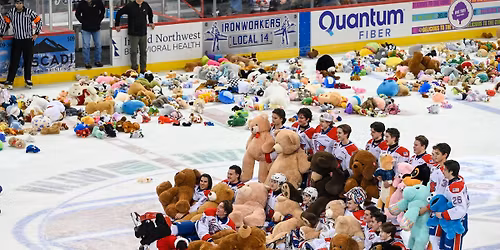 Parking Spokane Chiefs at Prince George Cougars