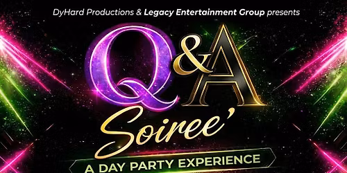 Q & A Soiree' \/ Day Party- Live Band & Live DJ, Patio ~ Downtown Raleigh