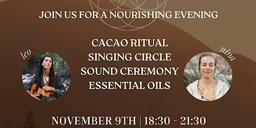 ROOTED IN EARTH ALCHEMY - FULL MOON CEREMONY WITH CACAO, SONGS & SOUND