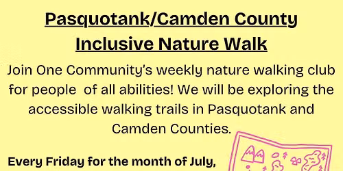 Pasquotank\/Camden Inclusive Nature Walk