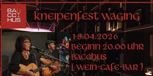 Kneipenfest Waging
