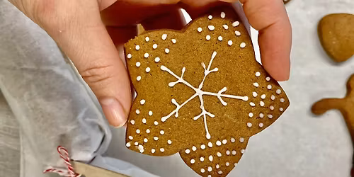 Christmas biscuit baking