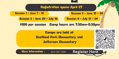 City of Wichita Falls Recreation Summer Camps