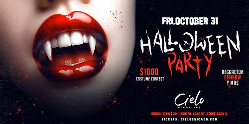 HALLOWEEN LATIN PARTY @ Cielo Chicago