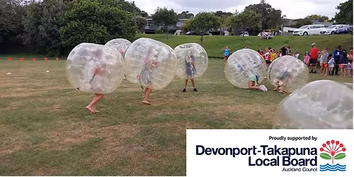 FREE Kiwi Bubble Soccer - Sunnynook Park - 22 Dec