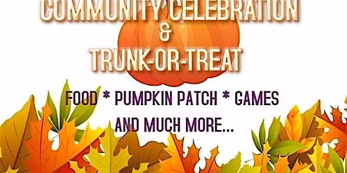 Fall community celebration-trunk or treat