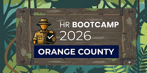 HR Bootcamp 2026 (Orange County)