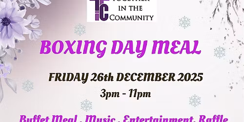 Boxing Day Meal 2025